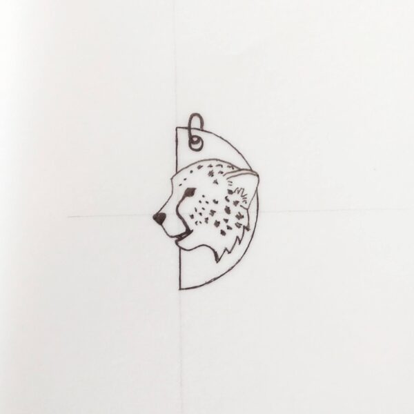 gepard szkic poprawiony