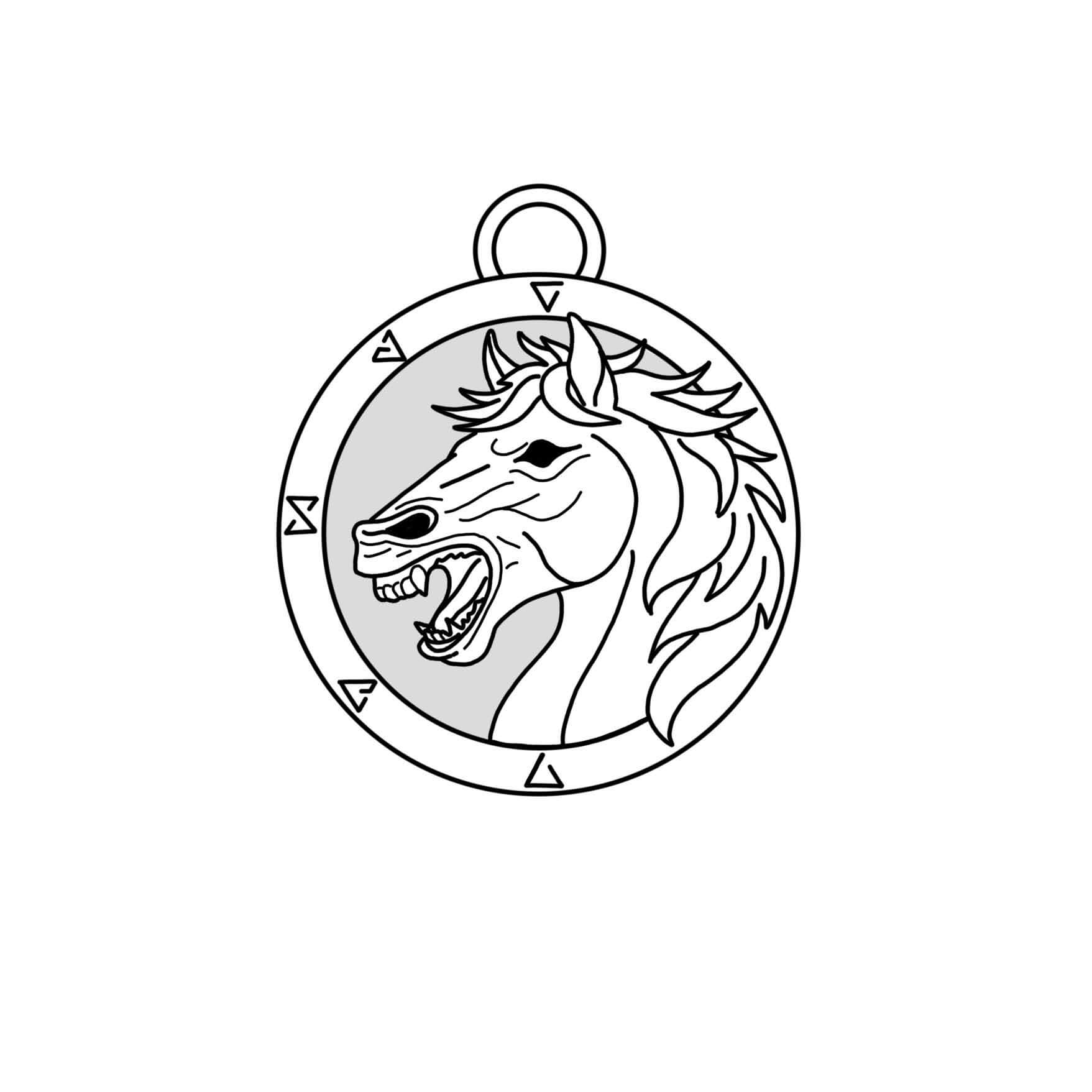 KRUPKOWSKA.COM Medalion Szkoły Konia 1 Medalion Szkoły Konia